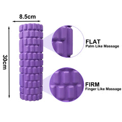 30cm Yoga Column Gym Fitness Foam Roller Pilates Yoga Muscle Massage Roller Exercise Back Soft Yoga Block Drop Shipping