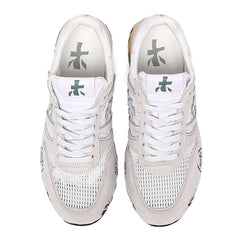 PREMIATA Men's Retro Light Luxury Mesh Perforated Breathable Jogging Shoes Fashion Trend Versatile Light Casual Sports Shoes