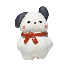 Dog Statue Handmade Animal Sculpture Artwork Tea Play Lucky Dog Tea Pet Sculpture for Home Bookcase Table Tea Room Living Room