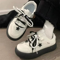 Sneakers for Women Skateboard Vulcanize Kawaii Sports Shoes Platform Casual Cute Korean Fashion Footwear Spring Summer