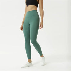 Women Yoga Pants Leggings High Waist Push Up Peach Buttocks Breathable Nude Feeling Buttock Yoga Ladies Pants Fitness