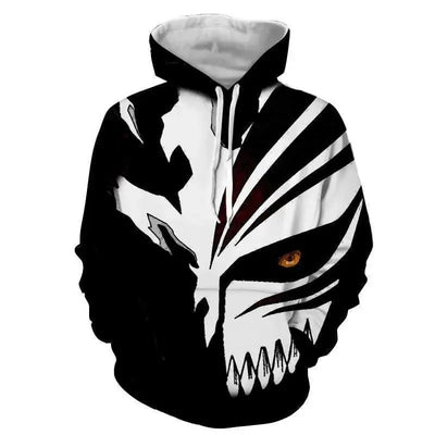 2023 Autumn Anime style hat bleached 3d printed hoodie Male/female casual street wear pullover Hip Hop hoodie trend fashion top