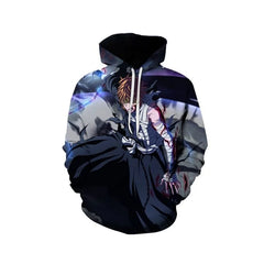 2023 Autumn Anime style hat bleached 3d printed hoodie Male/female casual street wear pullover Hip Hop hoodie trend fashion top