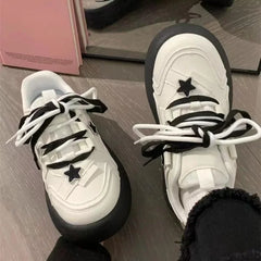 Sneakers for Women Skateboard Vulcanize Kawaii Sports Shoes Platform Casual Cute Korean Fashion Footwear Spring Summer