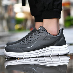 Men Sneakers 2022 New Casual Shoes  Pu Waterproof Lightweight Walking Shoes Plus Size 48 Footwear Zapatillas Hombre Men Shoes