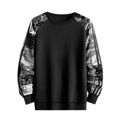 Sports Sweater Men'S Spring And Autumn Round Neck  Loose Casual Wear Male Fashion Trend Youth Sweater Sweatshirt Pullover
