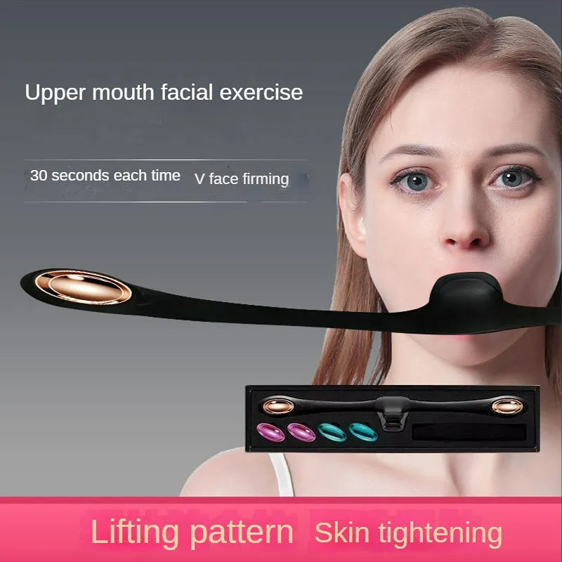 Jaw Exerciser Bite Muscle Training Face-lift V Face Thin Face Artifact Nasolabial Wrinkle Remover Double Chin Reducer Face Lift