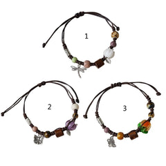 Artisanal Ceramic Bracelet Decorative Hand Jewelry for Children Girl Boys