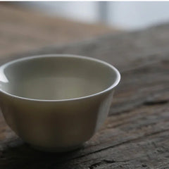 30ml High Quality Chinese Tea Bowl Drinkware Tea Cups Artisanal Porcelain Ceramics White Pigmentada Tea Cups Kung Fu Game