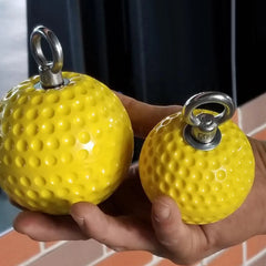 Pull up Balls with Carabiner Strengtheners Fittings Power Ball Hold Grips for Biceps Kettlebells Home Gym Use Workout Bouldering