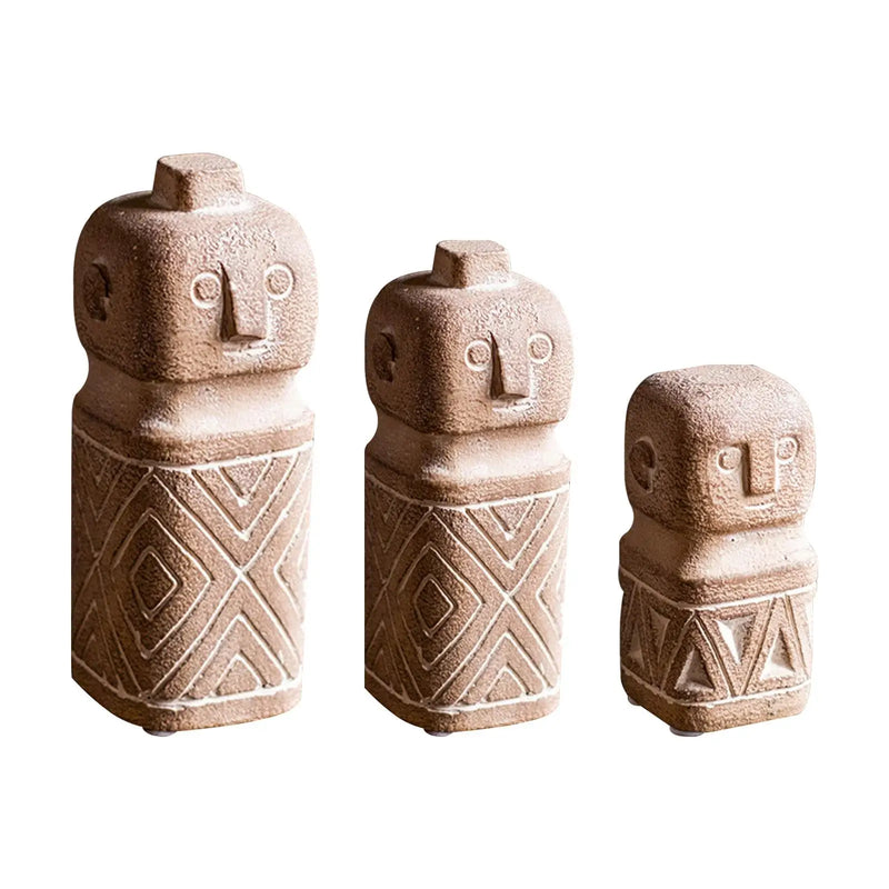 Stone Statue Decoration Statue Decoration Handmade Collectible Sculpture Figures