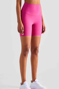 Wide Waistband Sports Shorts